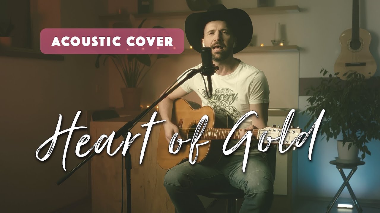 Neil Young - Heart of Gold // ACOUSTIC Cover with Vocal Harmonies (played on 12 string guitar)