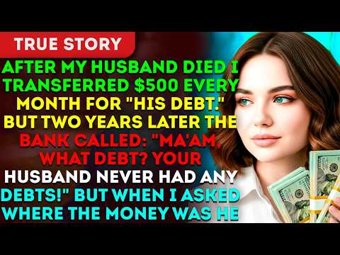 After My Husband Died I Transferred $500 Every Month For "His Debt." But Two Years Later The Bank