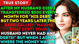 After My Husband Died I Transferred $500 Every Month For His Debt. But Two Years Later The Bank