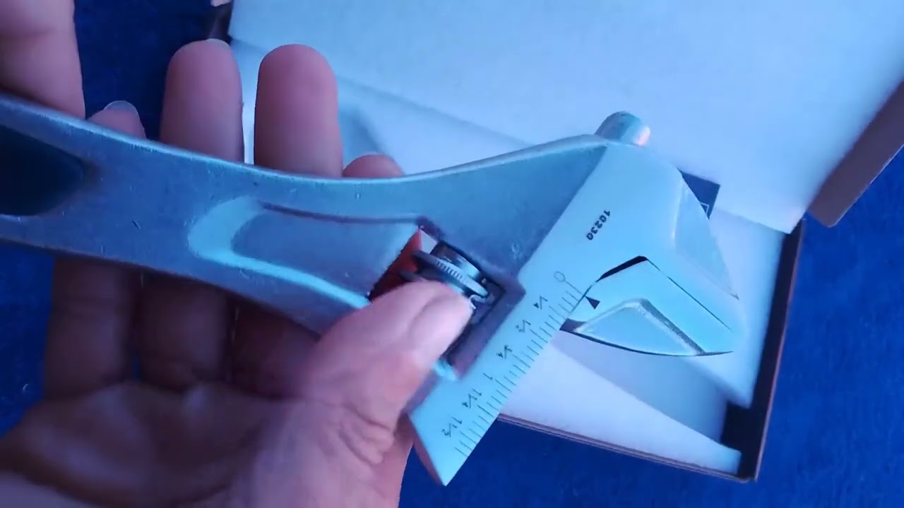 PRESCH Set de llaves ajustables   200mm y 300mm, Buena calidad y mango cómodo