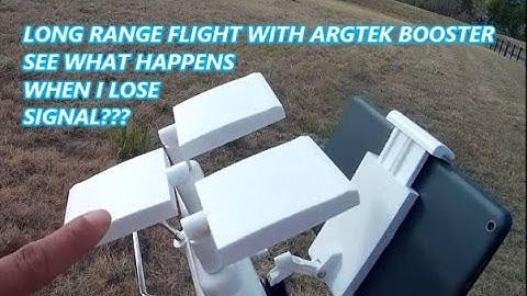 PHANTOM 3 STD ARGTEK BOOSTER "WHAT IF I LOSE SIGNAL???"