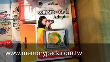 wifi SD to CF converter adapter (www.memorypack.com.tw)