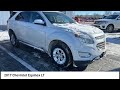 2017 Chevrolet Equinox Cedar Falls IA UW22752