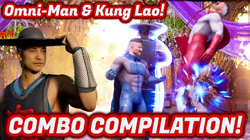 Omni-Man & Kung Lao Combo Compilation! - Mortal Kombat 1 “Omni Man” Gameplay Kameo Combo Guide