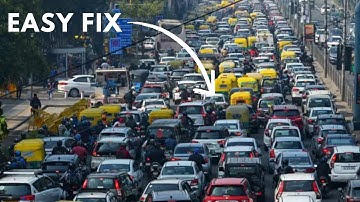 The Simple Fix to The Indian Traffic Problem!