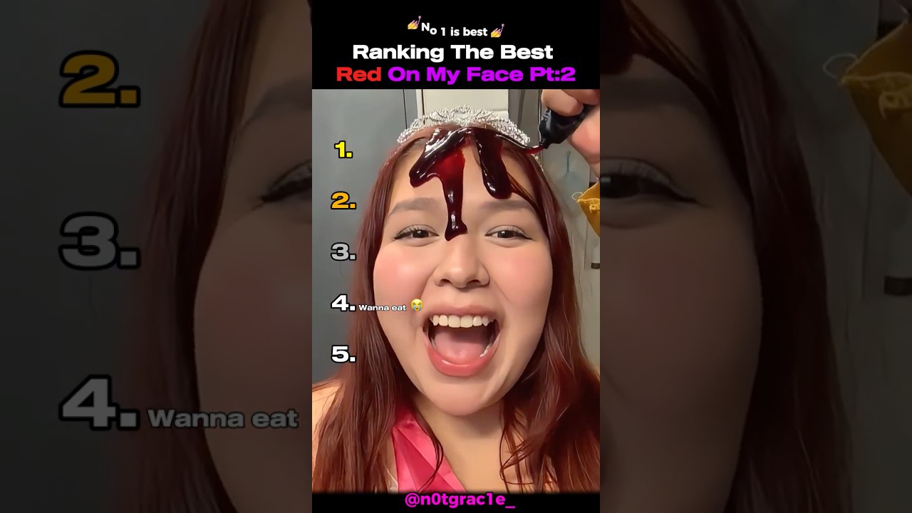 Ranking The BEST Red On My Face Trend Part2 