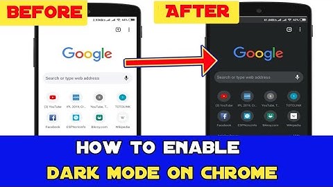 How to Enable Dark Mode on Chrome Android 2019 || ENABLE DARK MODE ON GOOGLE CHROME