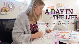 A DAY IN MY LIFE AS A KINDERGARTEN TEACHER | morning, day + night routine