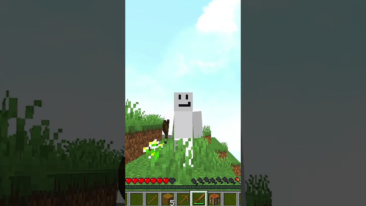 Fico Rápido a Cada LIKE No Minecraft #minecraft #shorts #gabez100k