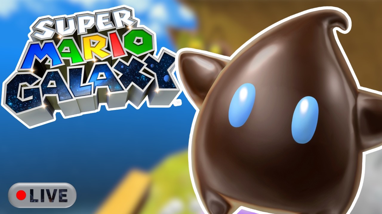 FIRST TIME BEATING MARIO GALAXY!   - Lets Build a Community!