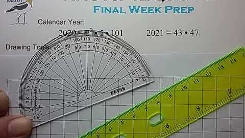 AMC10/12 Prep: Final Week