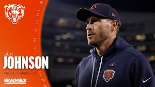 Information Ben Johnson reviews Thursday's victory, gives update on Cole Kmet | Press Conference Update