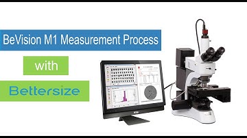 BeVision M1 Particle Size Shape Measurement Process