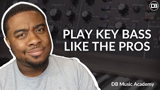 How To Play Funky Key Bass Lines and Fills | Kirk Franklin Stomp