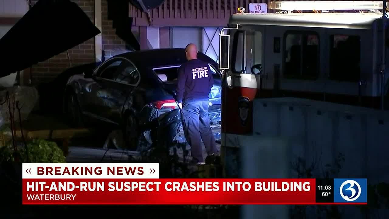 Waterbury Police arrest man who drove into police scene and crashed ...