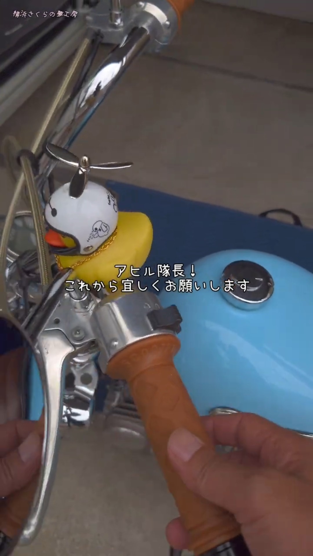 Monkey] Part 14: 88cc Monkey, Honda OEM Registered Plate, Moomin