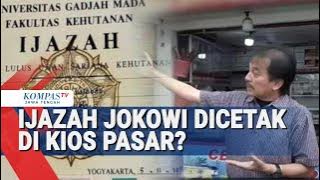 Ijazah Jokowi Dicetak di Kios Pasar?