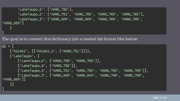 Converting a Nested Dictionary into a Nested List in Python