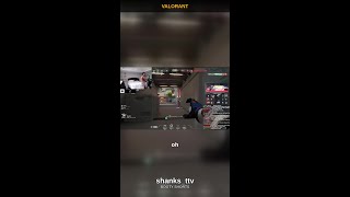 BOOTY SHORTS — Valorant #valorant #shanksttv #twitch #shorts