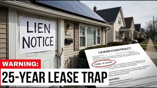 Why Solar Companies Are Scamming Seniors Out of Their Homes (The 25-Year Lease Trap)