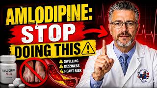 WARNING! If You Take Amlodipine, STOP Doing These Things Immediately