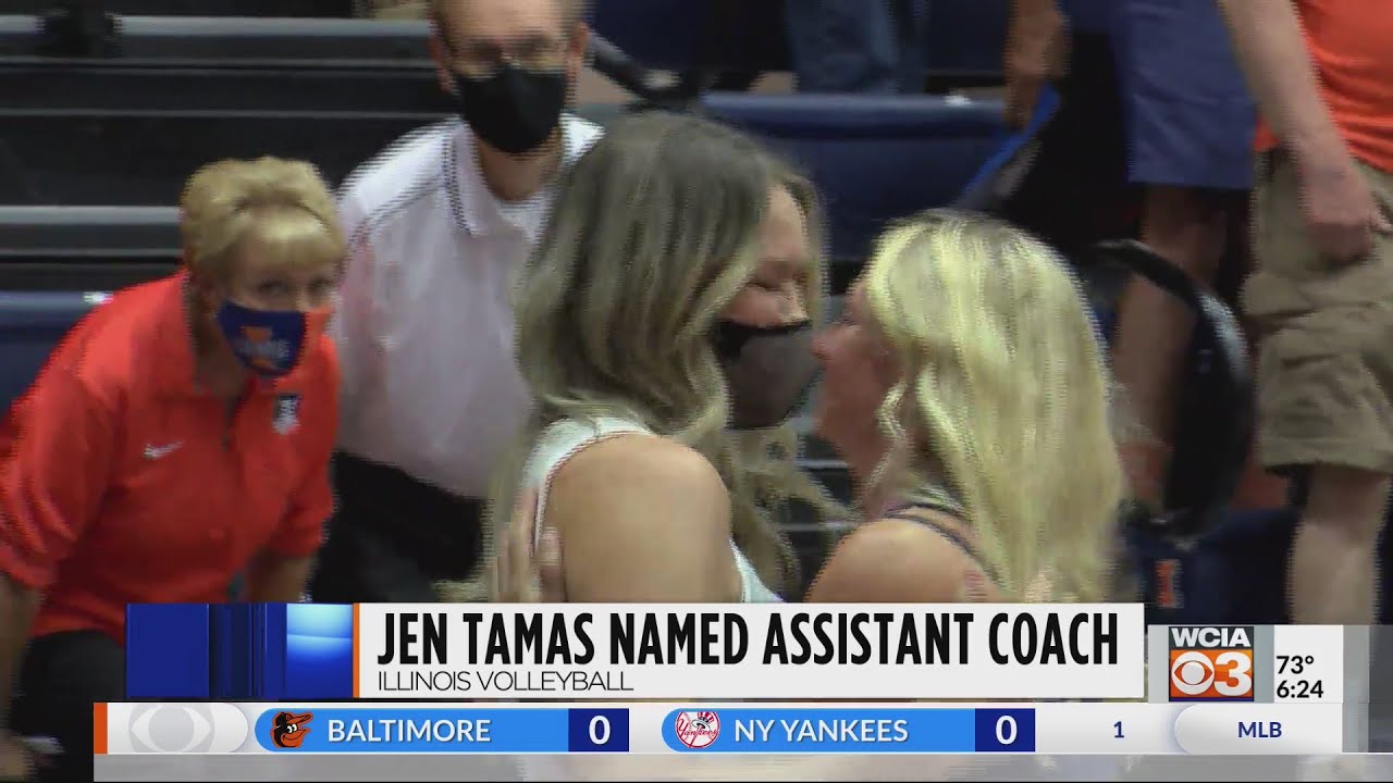 Illini volleyball's Jen Tamas promoted to assistant coach
