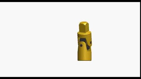 Universal Joint Animation Solidworks | Universal joint animation | Solidworks motion study | CADable