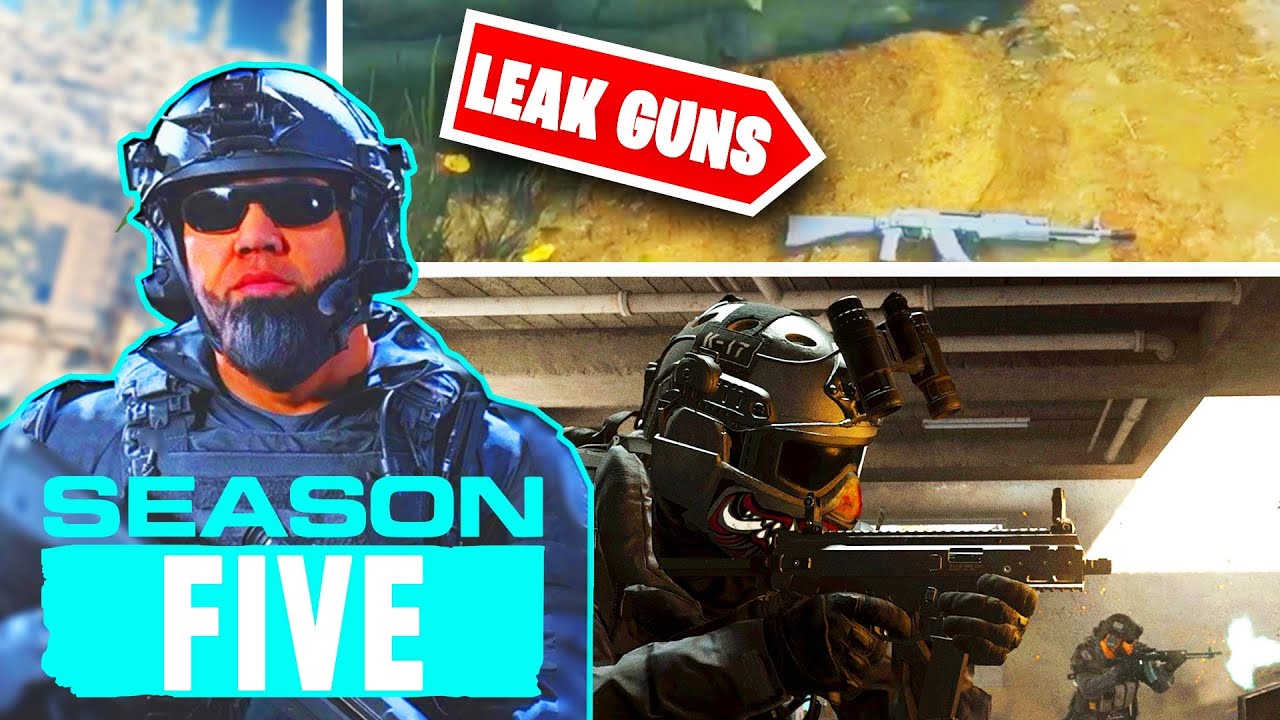Modern Warfare Season 5 GUN LEAK Gameplay! APC9 + AN94, + NEW SNIPER, Operators, & More! (Warzone )