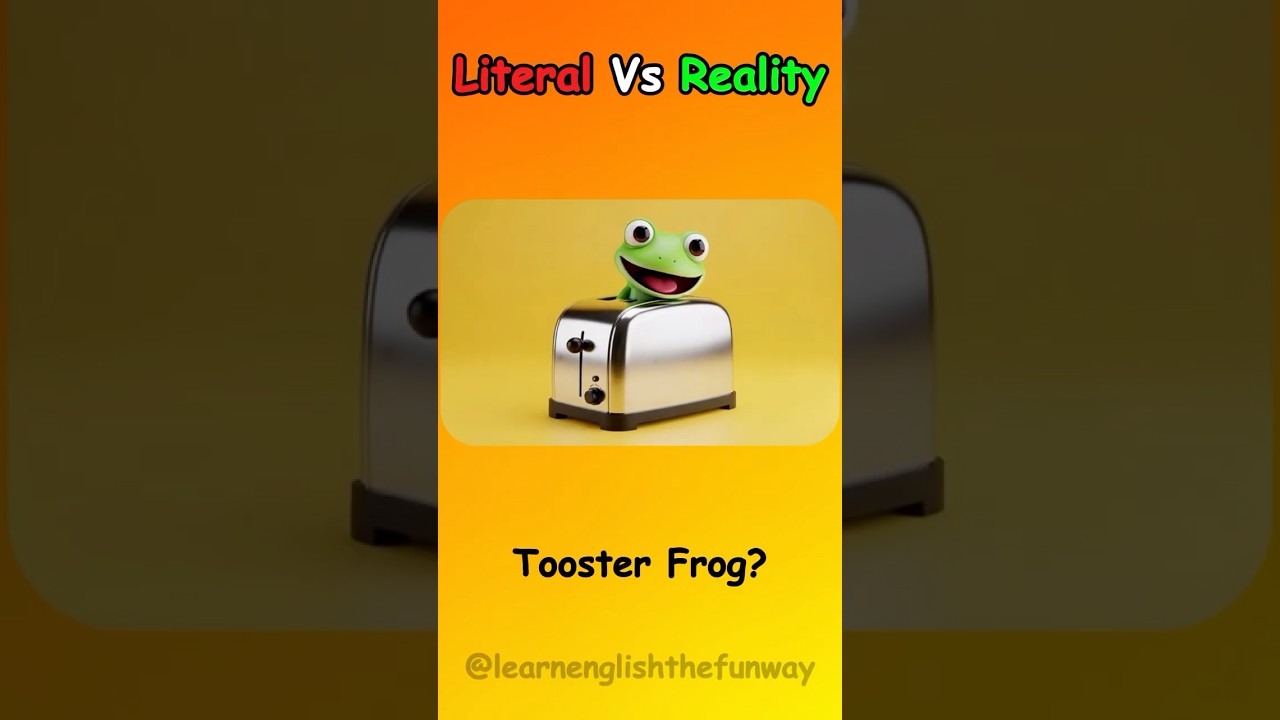 Буквальное значение против реальности. Английские составные слова. 709