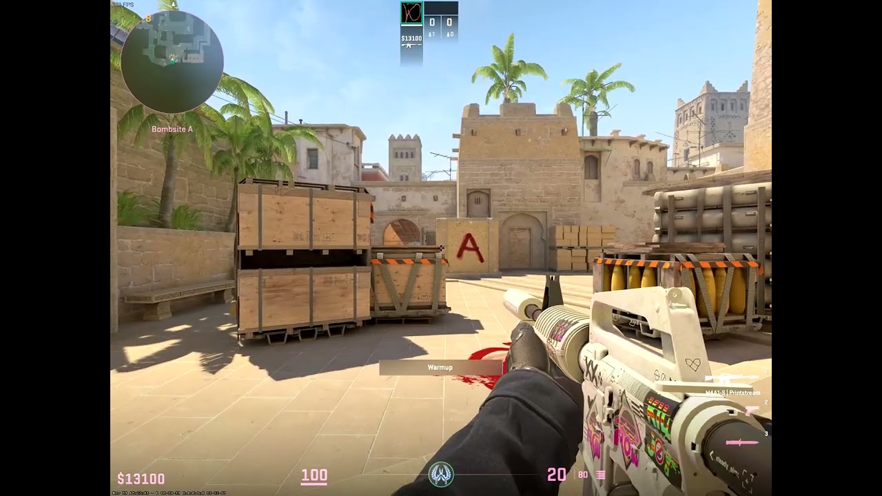 CS2 Pixel Boost Mirage A Site