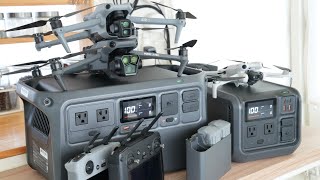 ドローン特化型ポータブル電源！他社と比較しても高性能で超速充電可能なDJI Power 1000とDJI Power 500がすごいぞ。