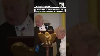 “Boston tea party...” King Charles III drops an American revolution joke at WH State dinner