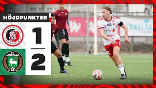 Hudiksvalls FF vs FC Järfälla ( 1 - 2 ) | Höjdpunkter