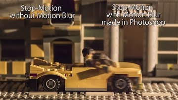 Motion Blur TEST in Stop Motion [LEGO]