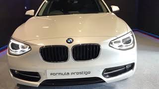 2014 BMW 116d Sport in Mineral White
