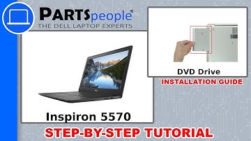 Inspiron 15-5570 (P75F001) DVD Drive How-To Video Tutorial