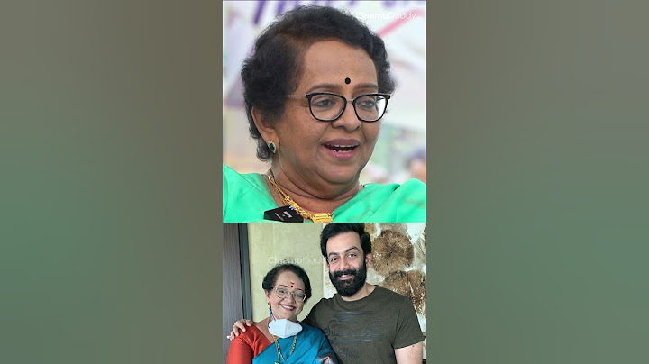 സുകുവേട്ടൻ്റെ ഫോട്ടോ സിനിമയിൽ ഉപയോഗിക്കുന്നത് എനിക്ക് ഇഷ്ടമാ  #MallikaSukumaran #prithiviraj