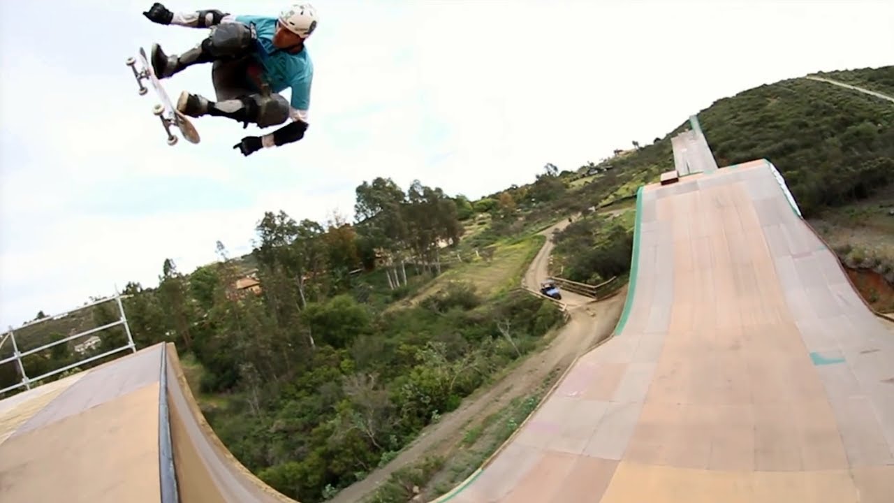 Bob Burnquist's Dreamland MegaRamp facility (2013). YouTube