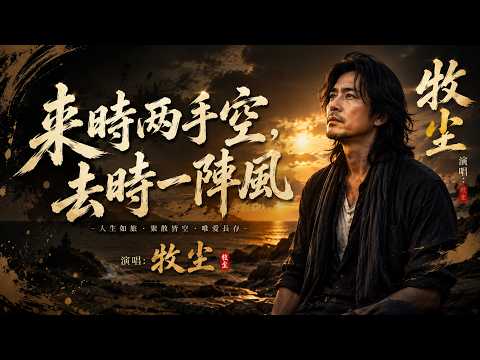 牧尘 《來時兩手空，去時一陣風》｜人生最後才懂：平安才是最大的福緣｜牧塵 《Mu Chen "Arriving empty-handed, leaving like a gust of wind"》