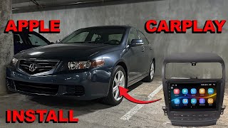 How to install a apple carplay radio on a 2004 TSX