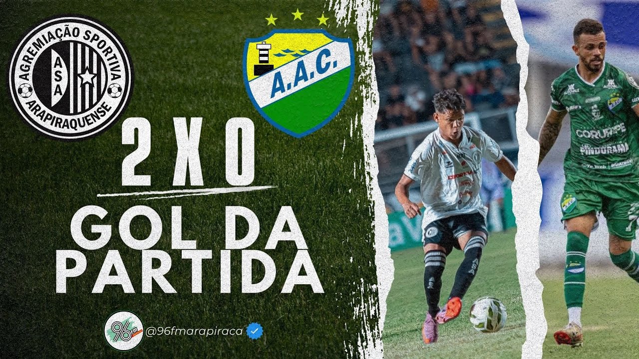 ASA 2 X 0 CORURIPE | GOLS | ALAGOANO 2026 | 21/01/2026 | 96 FM