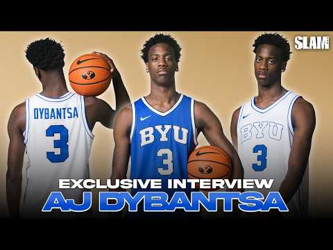 AJ Dybantsa Reveals Why He Chose BYU | SLAM 259 Cover Shoot