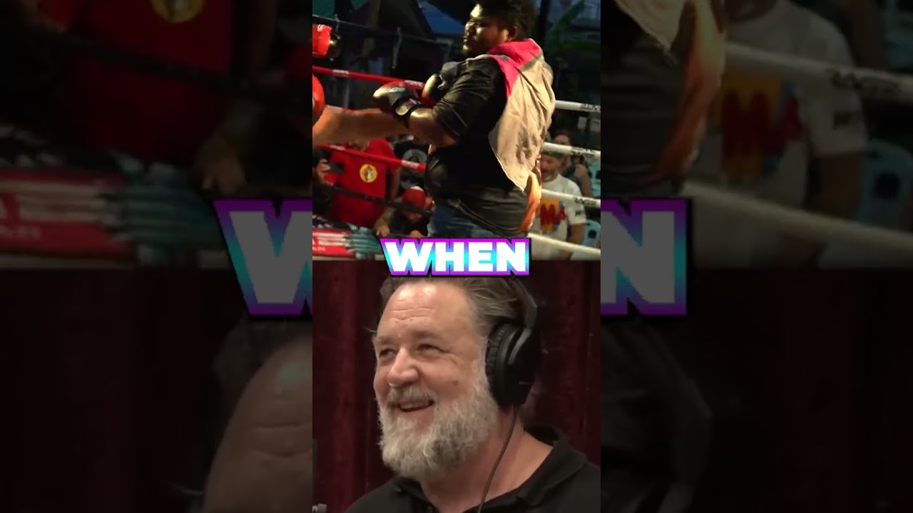 Russell Crowe CAUTIONS Joe Rogan About Fighter Friends