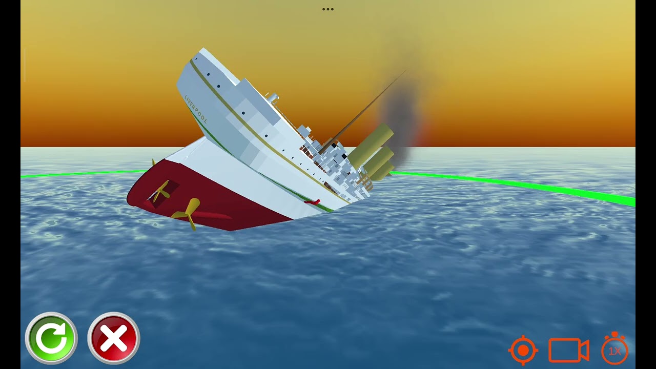 BRITANNIC SINKING 