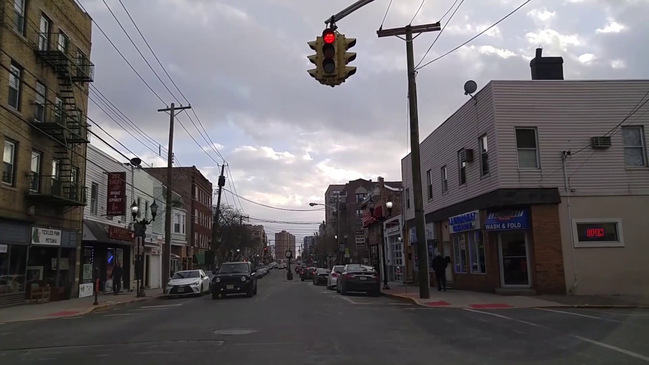 Driving by Guttenberg,New Jersey YouTube