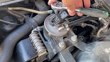 BMW E39 Diesel Fuel Filter DIY (Easy! Step by Step)