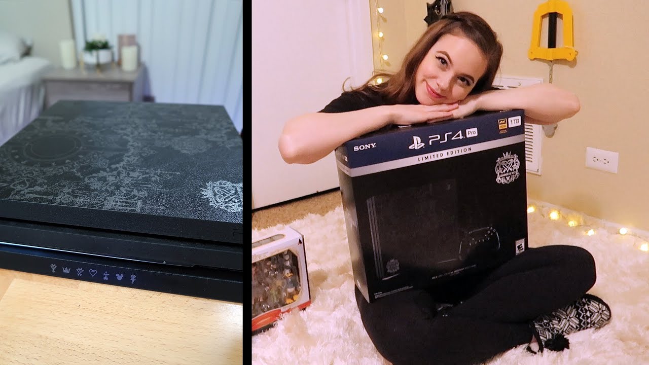 KINGDOM HEARTS 3 PS4 PRO UNBOXING