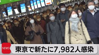 東京で新たに7,982人感染（2022年4月1日）