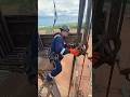 Derrick Man in Action 😱 Running Pipe Into Deep Oil Well #DangerousWork
