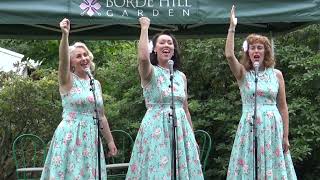 Three Penny Piece singing at Borde Hill 2021 clip 2